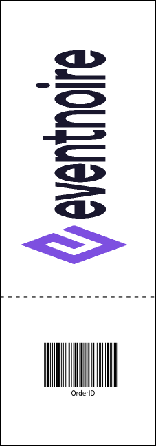 Ski Goggles Raffle Ticket Product Back