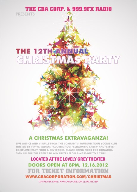 Prism Tree Club Flyer Product Front