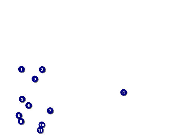 Vampire at Dusk Club Flyer Front Field Markers