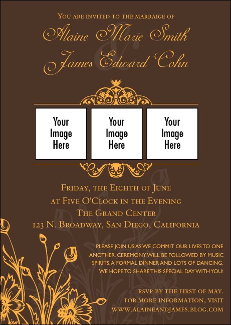 Wedding Classic Club Flyer Product Front