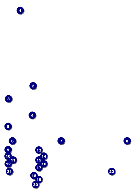 Football Purple Club Flyer Front Field Markers