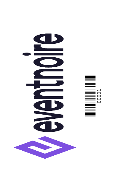 Roller Derby Passing Star Drink Ticket Product Back